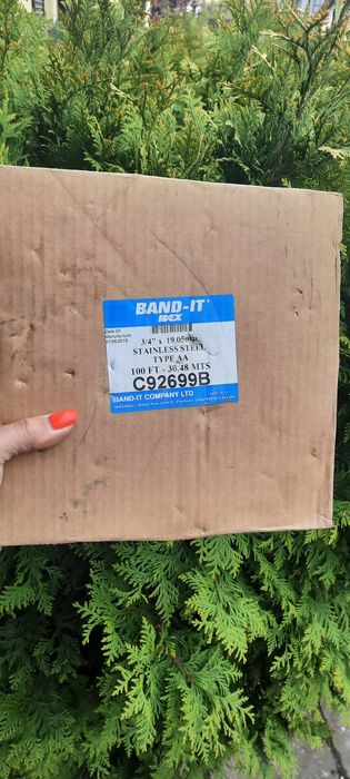 Taśma ze stali nierdzewnej Band-IT  nowa
