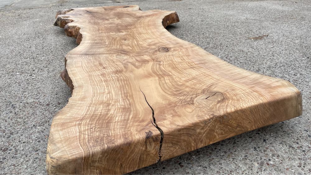 Blat na stół, ławe, wyspe. Monolit jesionowy.