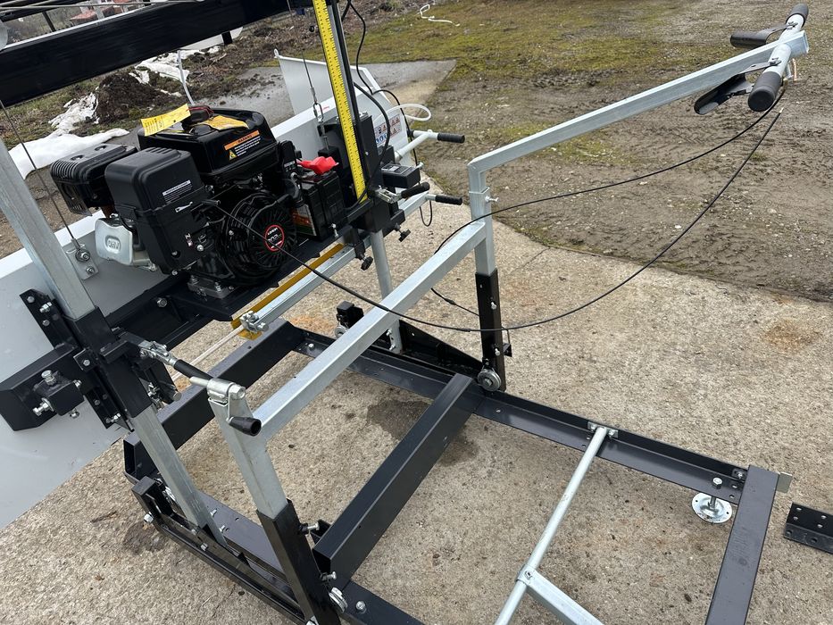 Trak taśmowy Tartak Germany Spalinowy76GL Pro76cm Mocny z Dani 6metrów