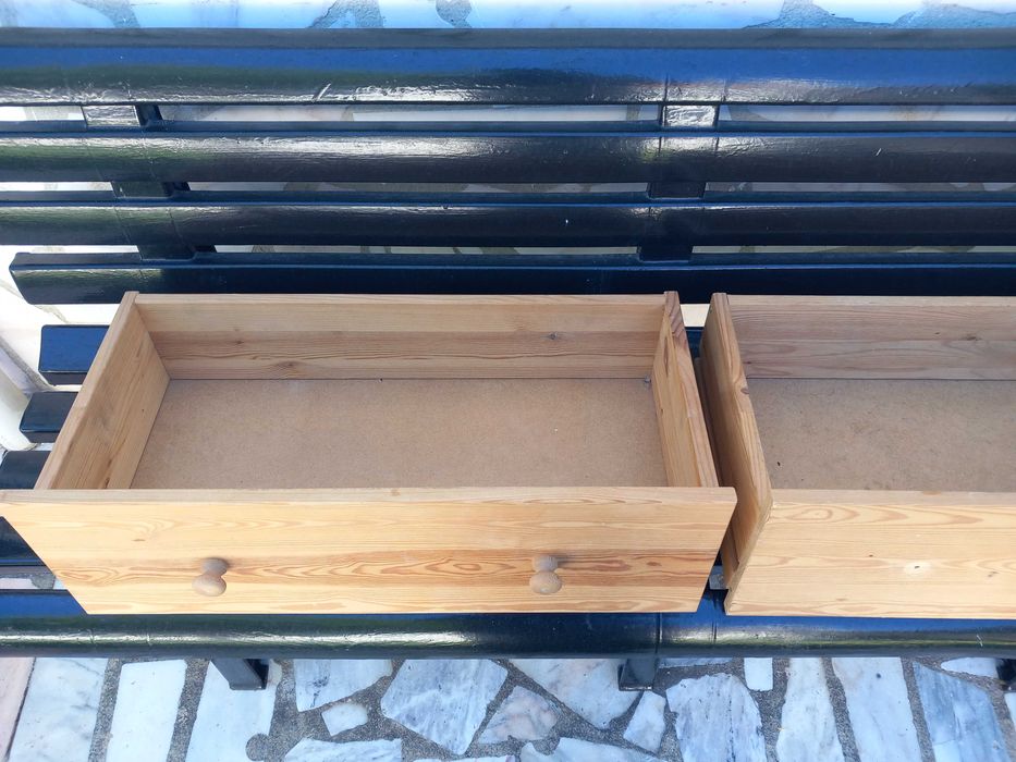2 Gavetas IKEA RAST – Pinho (Peças de Substituição ou Projeto DIY)