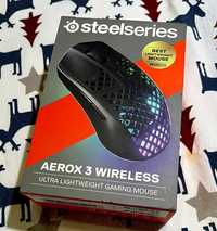 STEELSERIES Aerox 3 Wireless Ghost Souris (Sans fil, Gaming) - Interdiscount