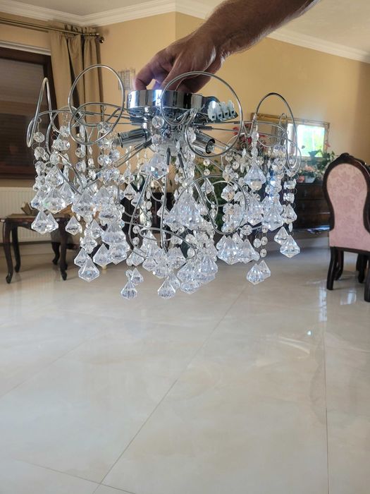 Lampa plafon w stylu glamour okazja