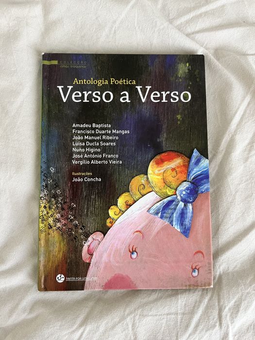 livro “verso a verso” de amadeu baptista
