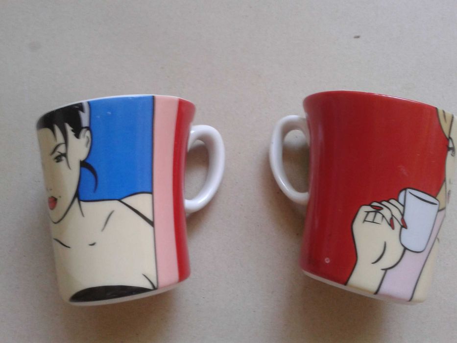 Kubki do ekspresso Senseo Unikaty, Bruneta i Blondyna. Cena za komplet