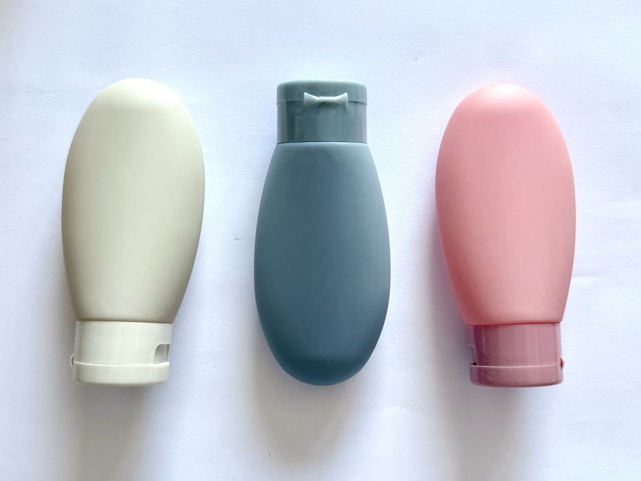 Zestaw 3 buteleczek podróżnych  na kosmetyki Travel set