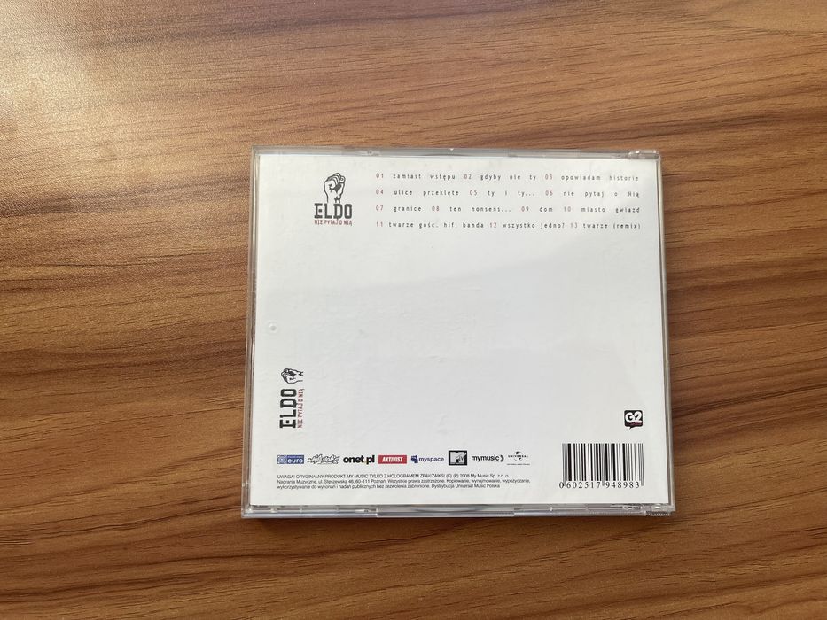 Eldo - Nie pytaj o nią CD