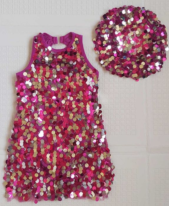 Сукня для танців на дівчинку 5-6 років