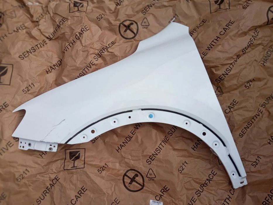 mg hs ii bŁotnik przedni lewy oryginaŁ as23 biaŁy