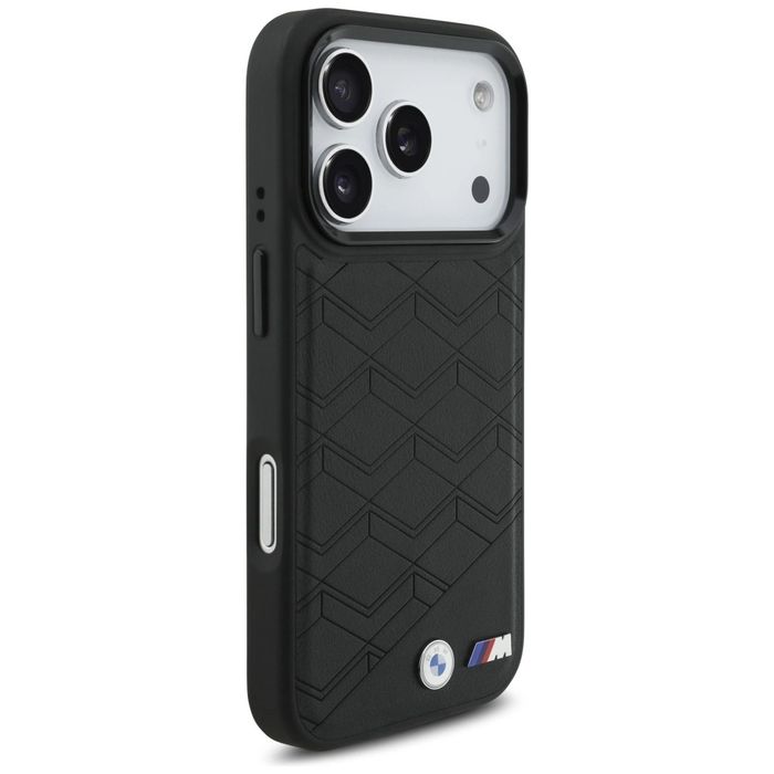Etui BMW M Shape Logo MagSafe na iPhone 17 Pro - czarne