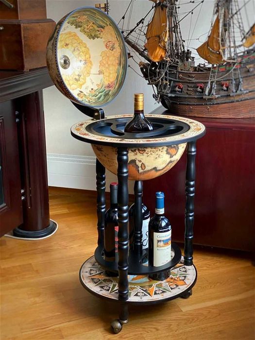 ПОДАРУНОК ЧОЛОВІКОВІ! Глобус бар напольний. Міні бар. Новий!