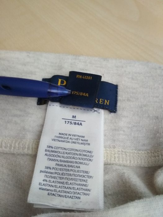 Polo Ralph Lauren dresy spodnie dresowe szare M