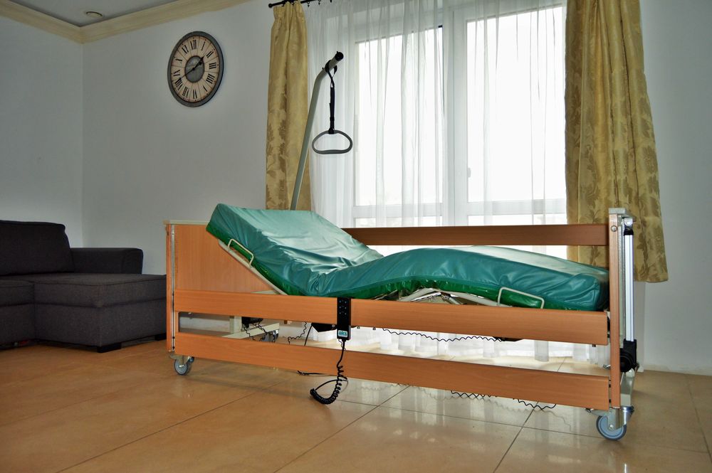 Łóżko rehabilitacyjne z materacem , Wypożyczalnia łóżek