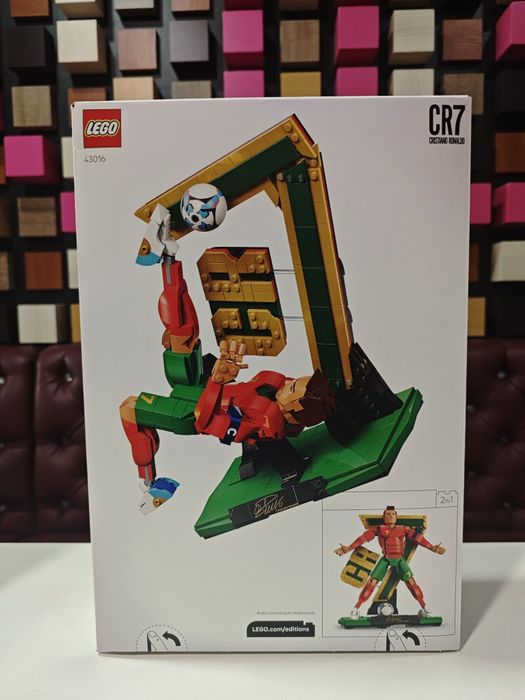 LEGO 43015/43016 Editions Легенда футболу Cristiano Ronaldo/ Messi