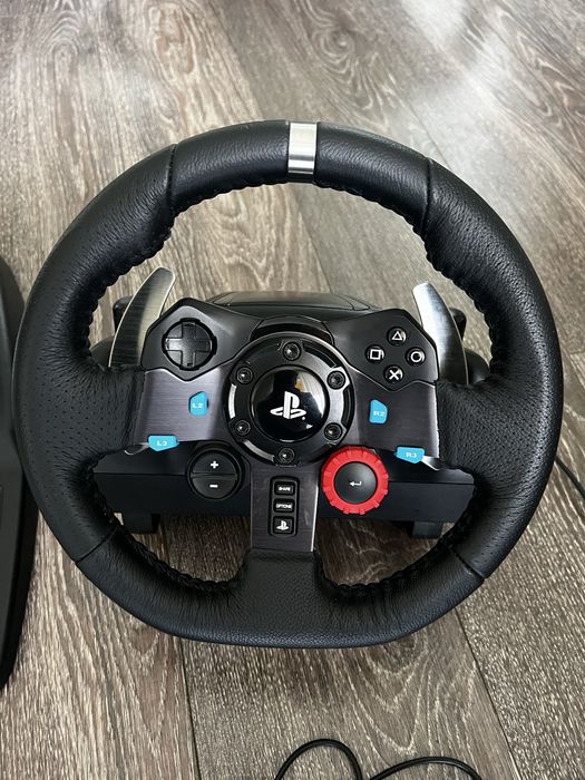 Ігровий руль logitech ps3/ps4/ps5/pc