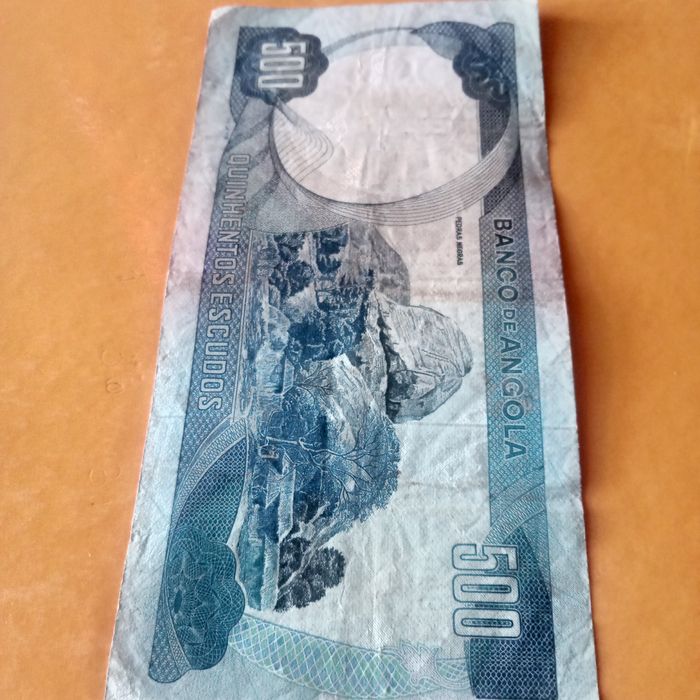 Nota Angola 500. escudos