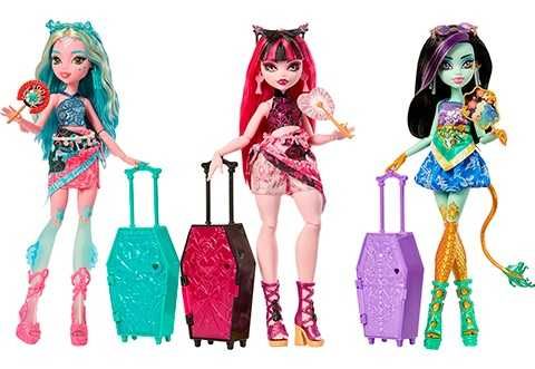 Монстер Хай Дракулаура Оазіс Валіза Шафа Monster High Draculaura Oasis