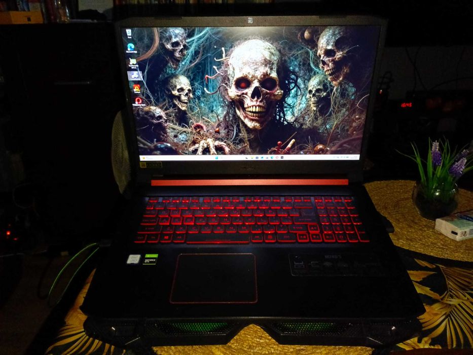 ACER 17.3" - 8x2.4GHz/16GB DDR4/GTX1650 4GB/SSD+HDD/WIN 11/zasilacz