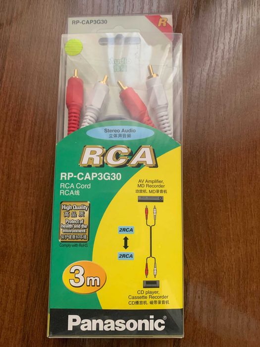 міжблочний аудіокабель типу RCA