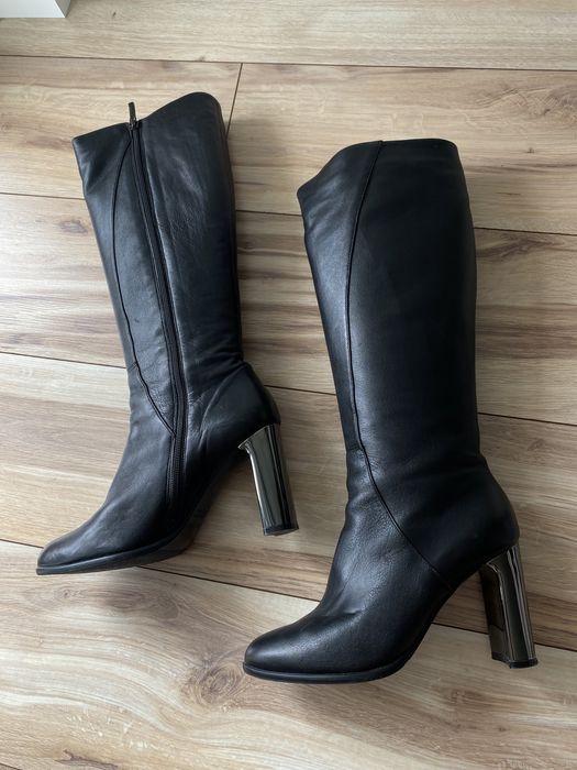 Buty Gino Rossi - skórzane - roz 40