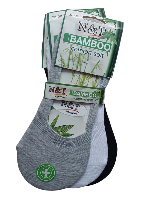 Skarpety damskie bambusowe do balerinek