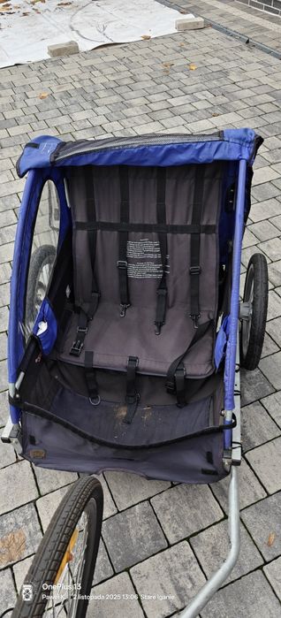 Riksza do roweru dla dwójki dzieci