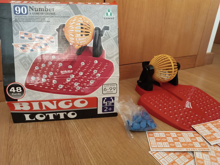 Jogo bingo (praticamente novo)