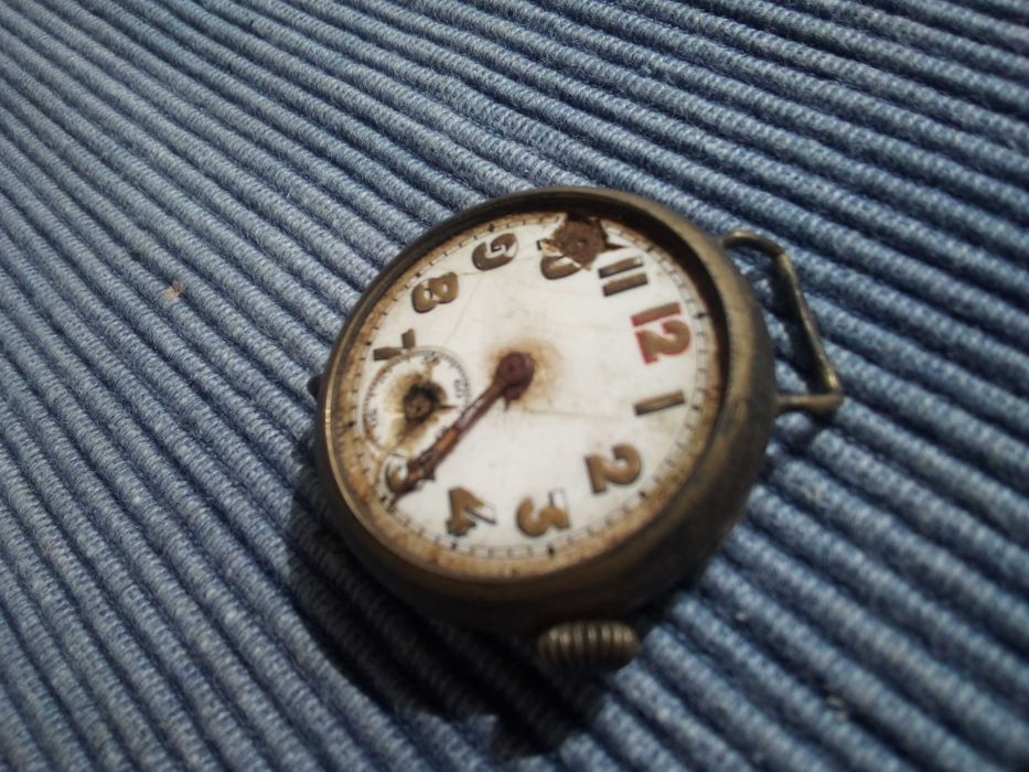 Relógio de trincheira primeira guerra. Trench watch WW1. Para Restauro