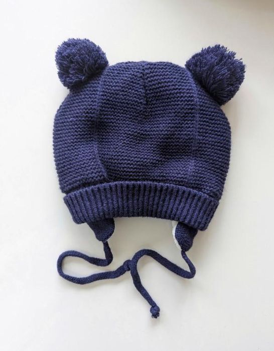 Тепла дитяча шапка 46-48