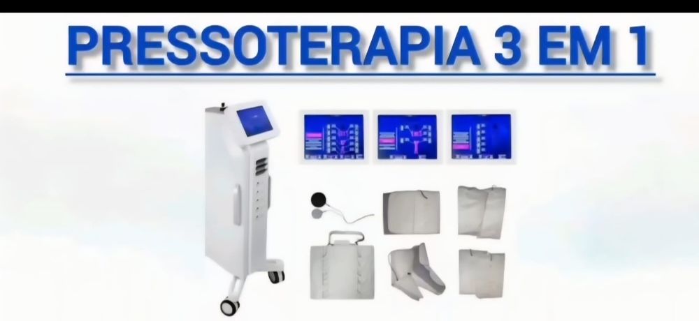 Pressoterapia 3 em 1