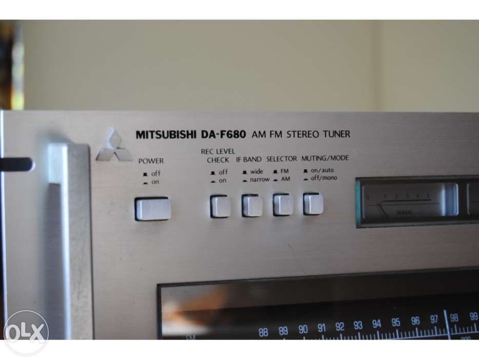 Mitsubishi da-f680 - tuner vintage de referência