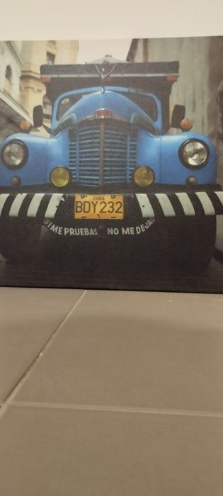 Quadro carro cuba