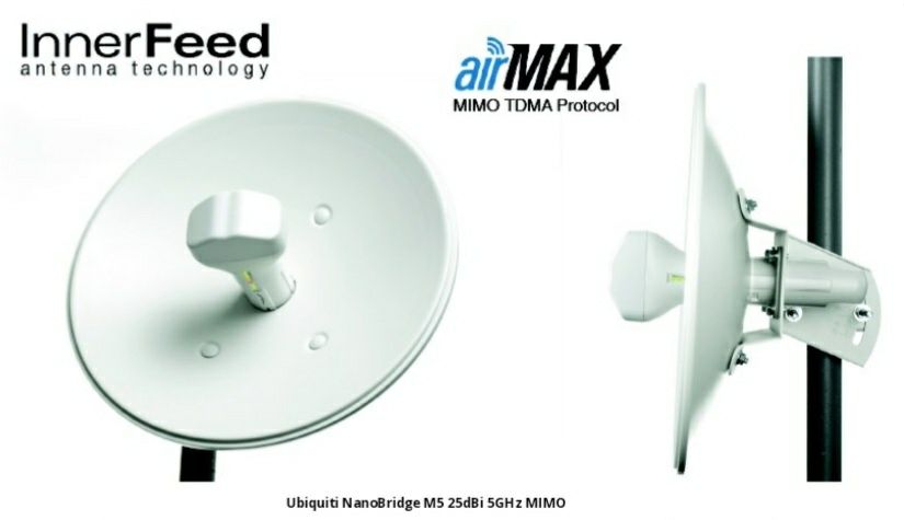 Ibiquiti NanoBridge M5 інтернет антена повний комплект