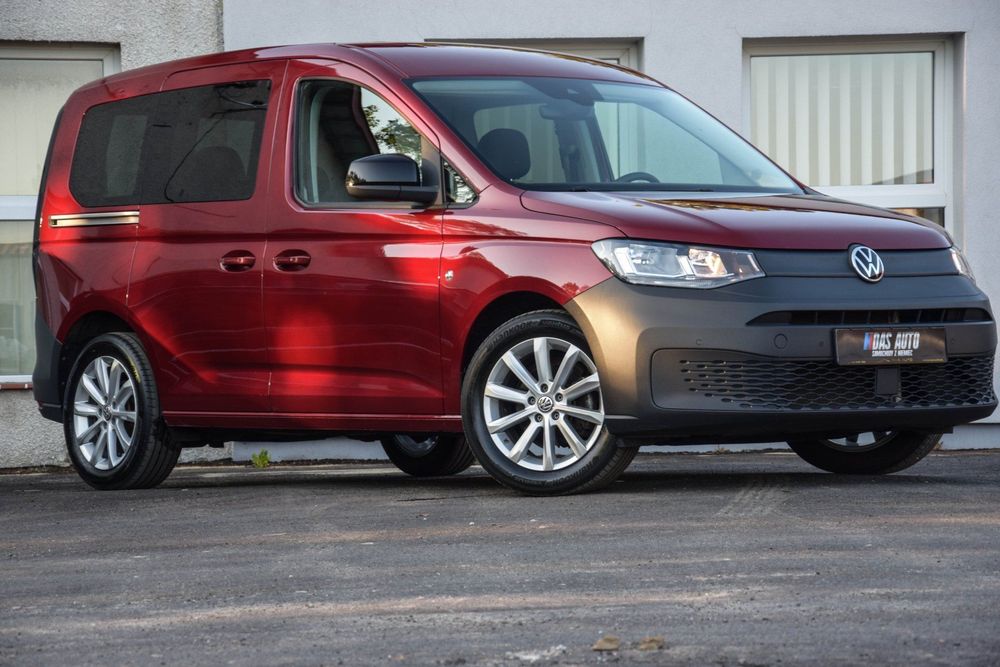 Volkswagen Caddy 102KM Podgrzewane Fotele Alu 17 Lane Assist Navi ACC Tempomat