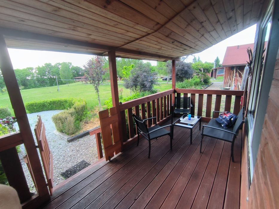 Domki nad jeziorem (Nowe Drawsko), camping, Wiejskie Serce