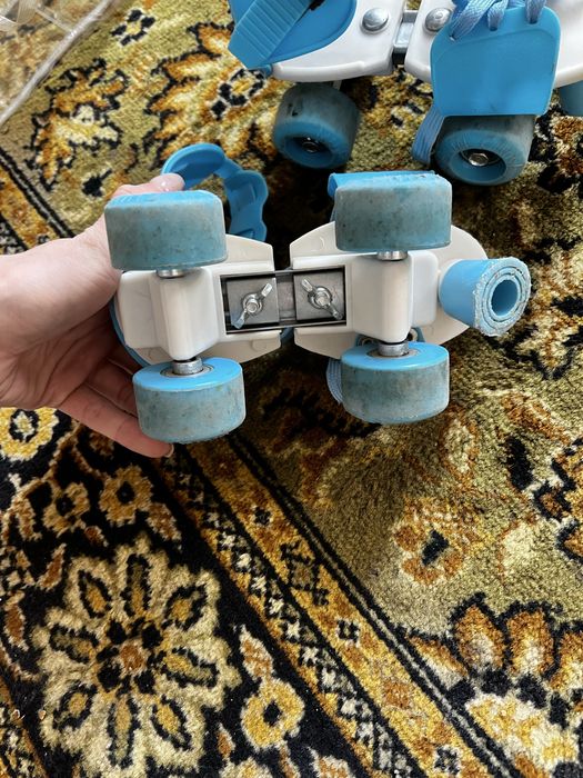 Дитячі ролики в два ряди