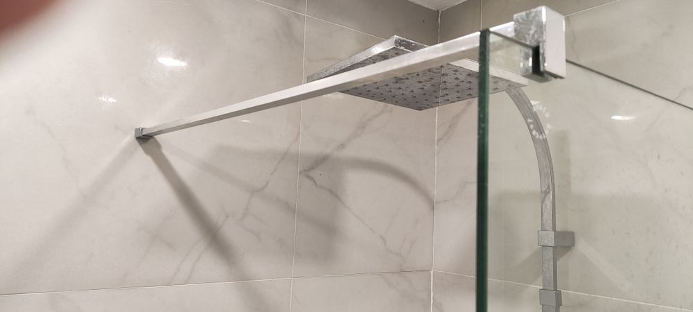 Painel de Duche em Vidro Temperado