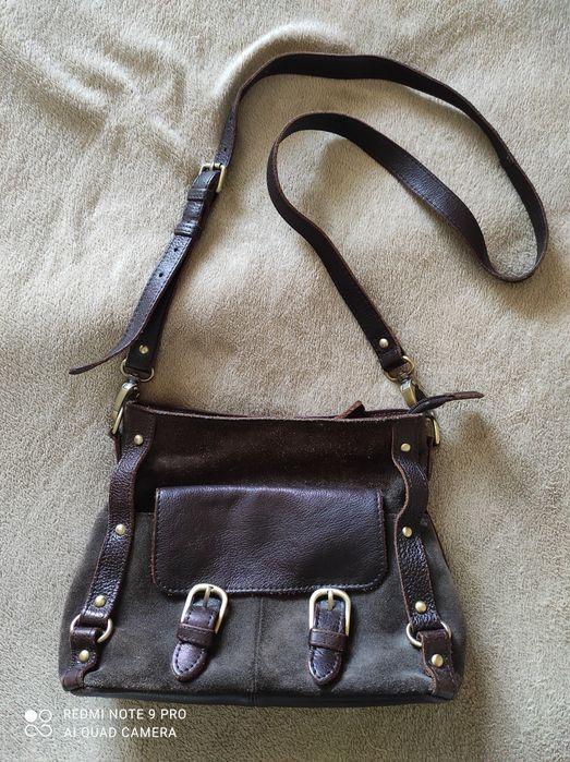 Clarks шкіряна сумка кросбоді в ідеальному стані