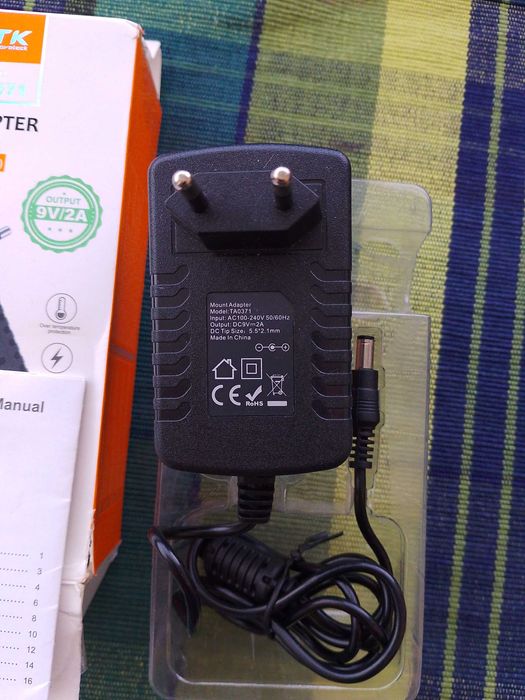 Transformador MTK 9V 2A - NOVO