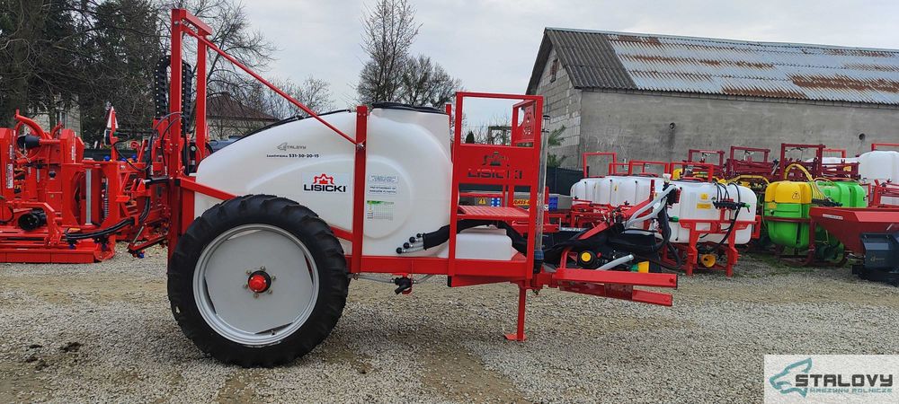 STALOVY Opryskiwacz ciągany 1500l lanca 15m LISICKI gwarancja atest