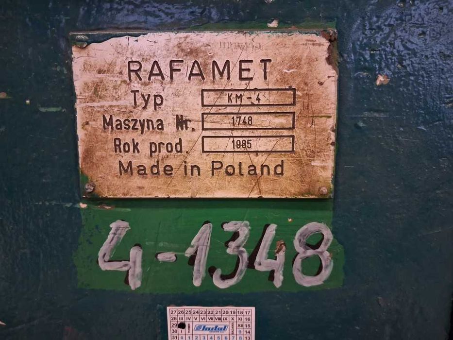 Krawędziarka mechaniczna RAFAMET KM-4 [41348], [41489]