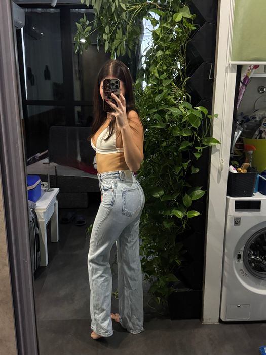 Джинси голубі zara