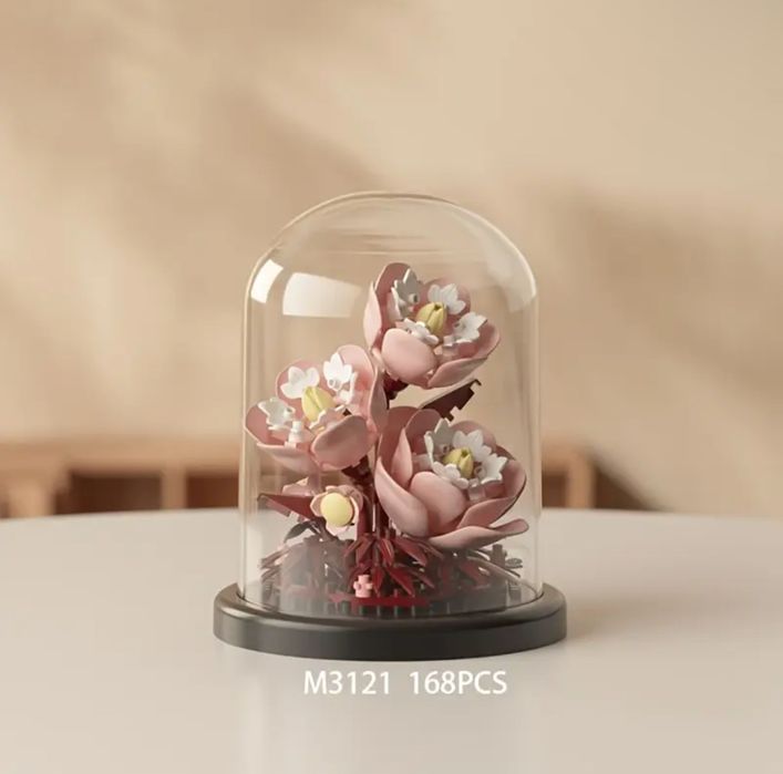 Конструктор півонія, тронда, лілія під куполом | піони