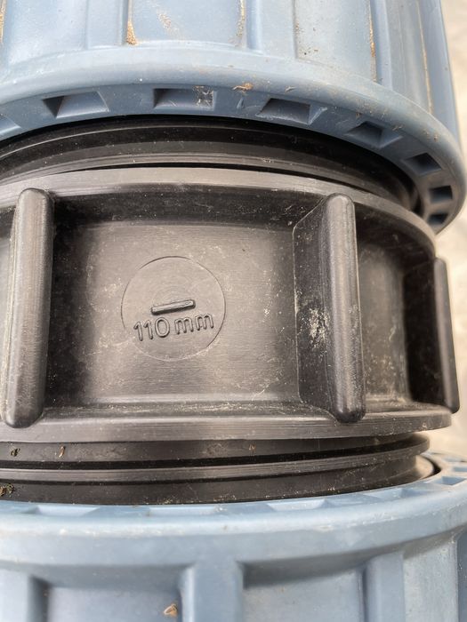 Mufa pe 110mm zaciskowa