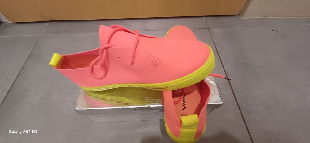 Trampki, buty sportowe Vices D01-36 orange rozm.37
