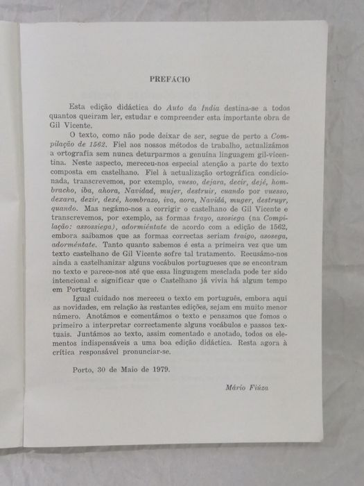 Gil Vicente Auto da Índia