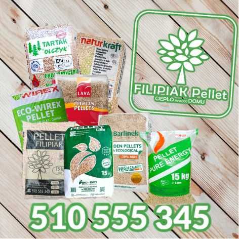 Pellet drzewny certyfikowany ENplus  A1 6mm