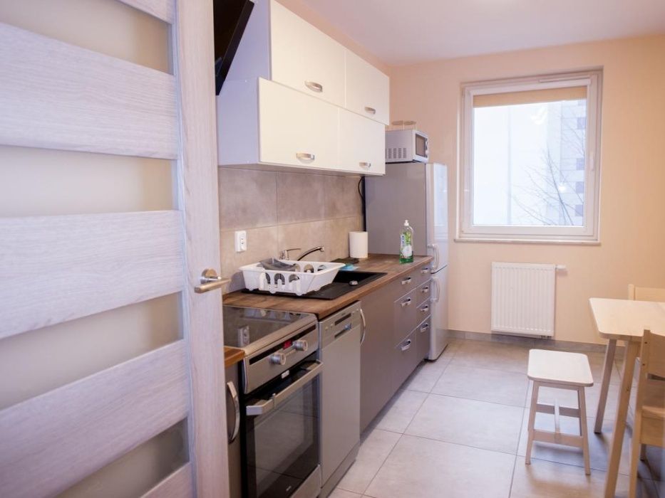WOLNE terminy, apartament z balkonem, 47m2, dla max 5 os, PARKING