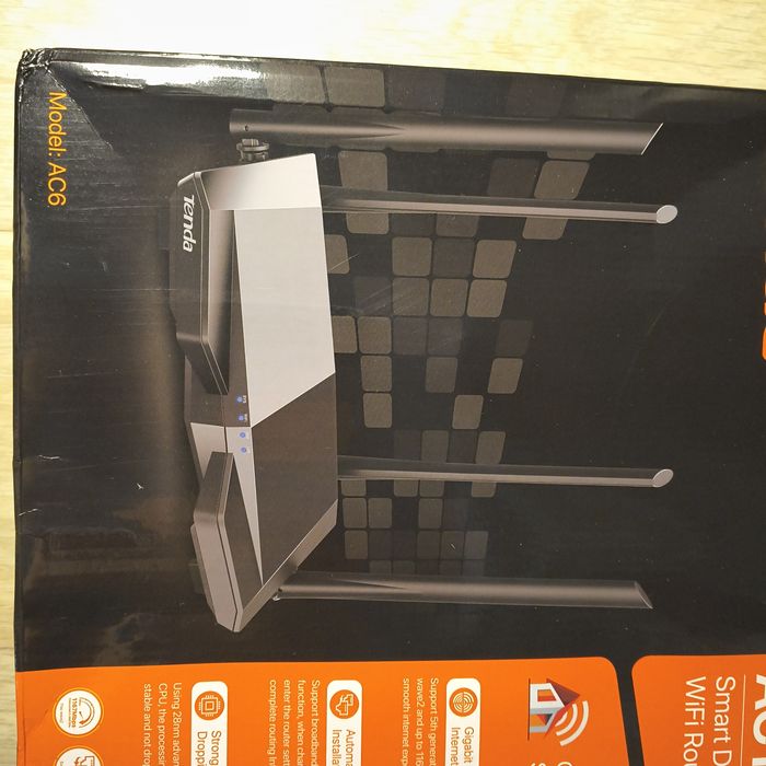 Новий роутер  tenda ac6 ac1200