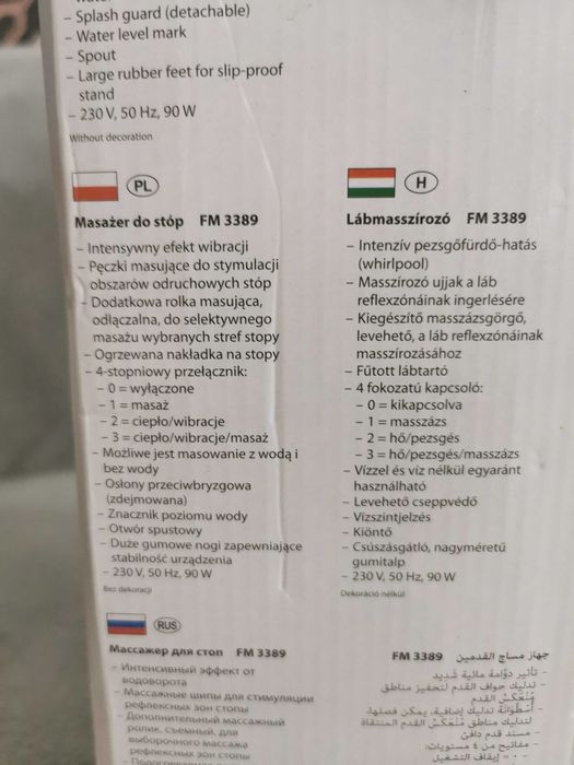 Masażer do stóp okazja