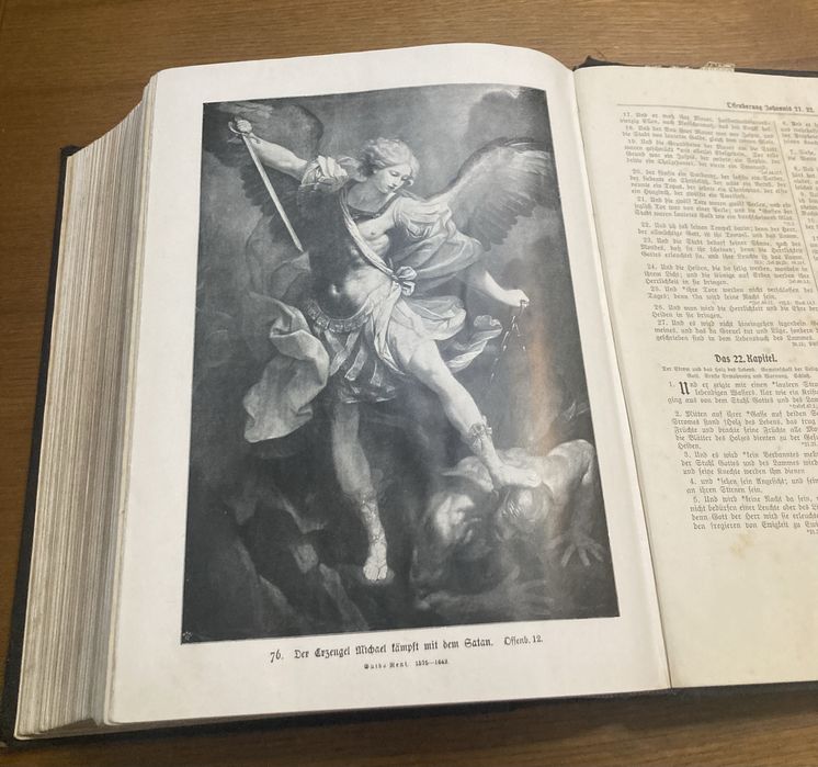 A Bíblia Sagrada editada em Leipzig em 1914